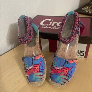 Circus by Sam Edelman Women's Colorful Espadrille Sandals